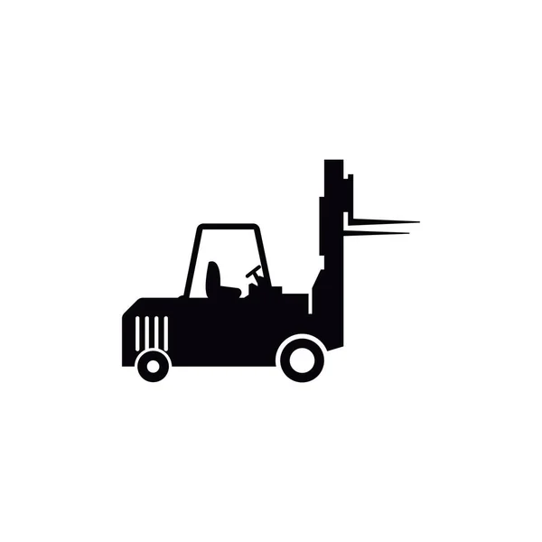 Forklift Εικονίδιο Σχεδιασμού Πρότυπο Διάνυσμα Απομονωμένη Εικόνα — Διανυσματικό Αρχείο