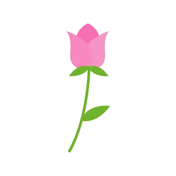 Bloem Pictogram Ontwerp Template Vector Geïsoleerde Illustratie — Stockvector