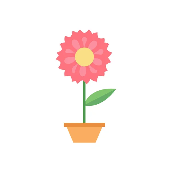 Blume Symbol Design Vorlage Vektor Isolierte Illustration — Stockvektor