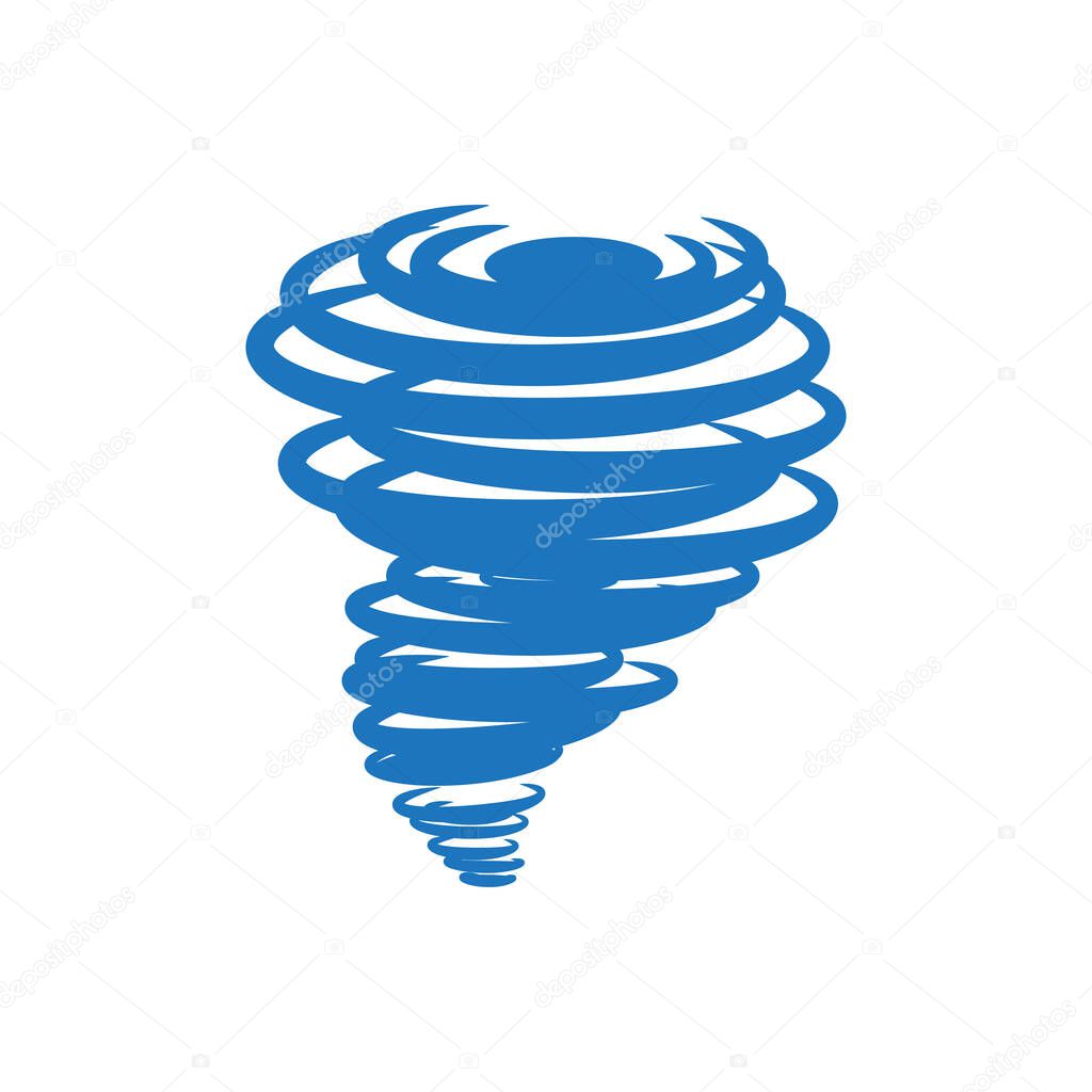 Tornado icon design template vector isolated illustration