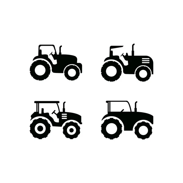Tractor Icon Design Template Vector Isolated Illustration — Stock Vector