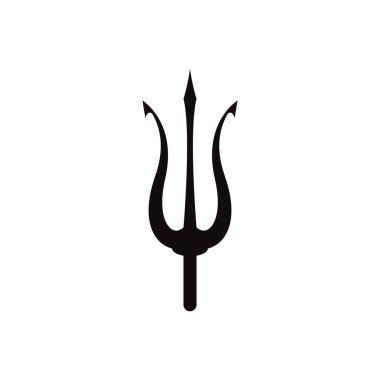 Üçgen ikon tasarım şablonu vektör izole çizimi