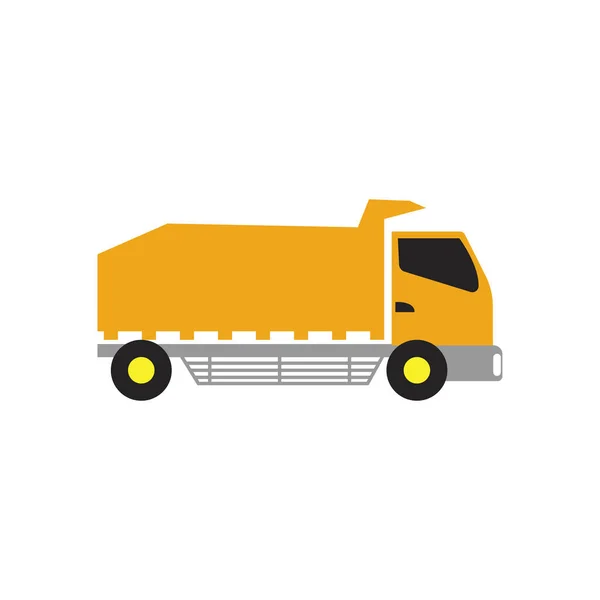 Φορτηγό Εικονίδιο Σχεδιασμό Πρότυπο Διάνυσμα Απομονωμένη Εικόνα — Διανυσματικό Αρχείο