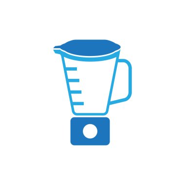 Blender simgesi tasarım şablonu izole edilmiş vektör illüstrasyonu