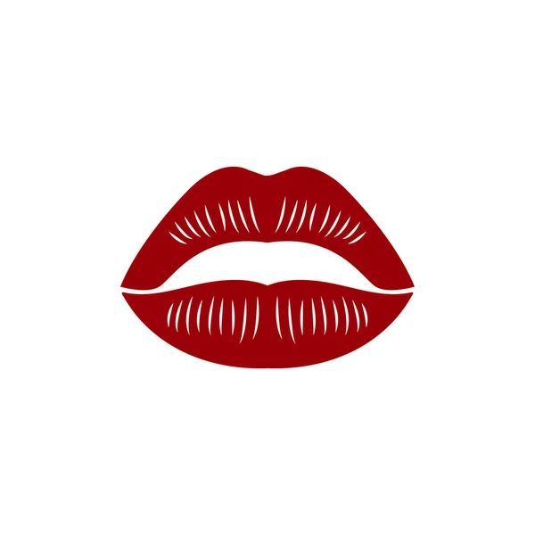 Lips Шаблон Дизайну Іконок Векторні Ізольовані Ілюстрації — стоковий вектор