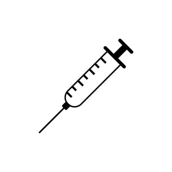 Syringe Icon Design Template Vector Isolated Illustration — Stock Vector