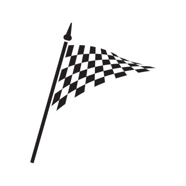 İşaretli simge tasarım şablonu izole edilmiş vektör illüstrasyonu