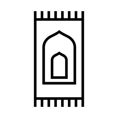 Dua mat simgesi tasarım şablonu çizimi