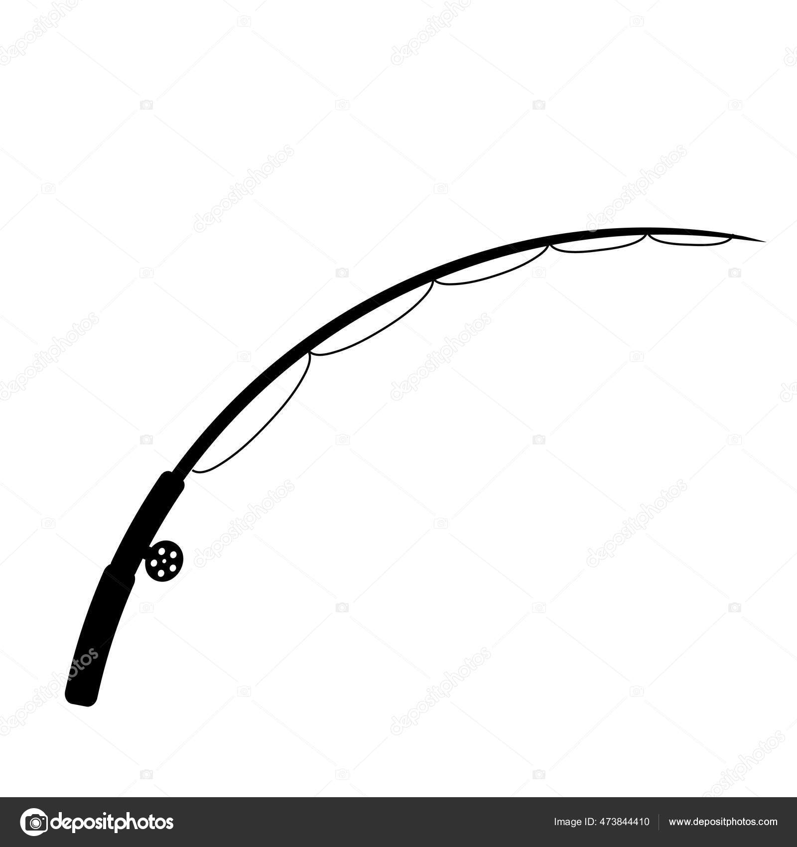 Fishing Rod Icon Design Template Vector Illustration Isolated Stock Vector  by ©haris99 473844410
