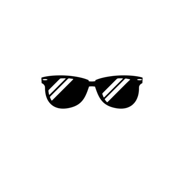 Gafas Sol Icono Diseño Plantilla Vector Aislado Ilustración — Vector de stock