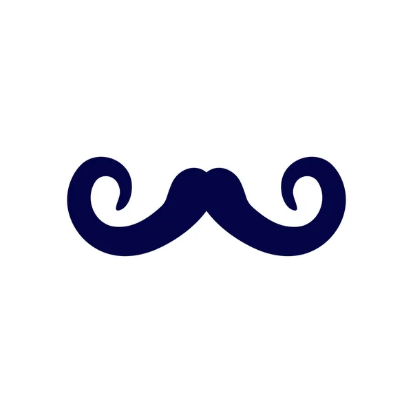 Mustache Icon Design Template Vector Isolated Illustration — Διανυσματικό Αρχείο