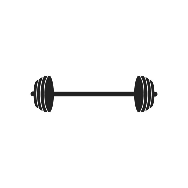 Barbell Icon Design Template Vector Isolated — Stockový vektor