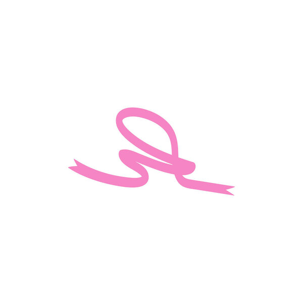Breast cancer awareness icon design template vector isolated illustration