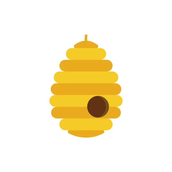 Bee Hive Icon Design Template Vector Isolated Illustration — Stockvector