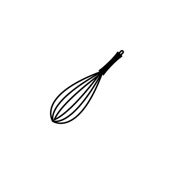 Whisk Ícone Design Modelo Vetor Isolado Ilustração — Vetor de Stock