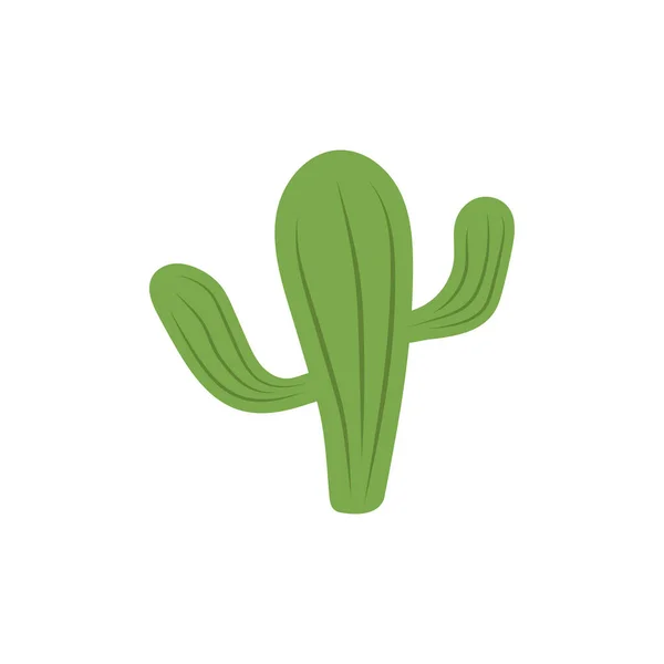 Templat Vektor Desain Ikon Kaktus Terisolasi - Stok Vektor