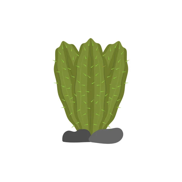 เวกเตอร นแบบการออกแบบไอคอนของ Cactus — ภาพเวกเตอร์สต็อก