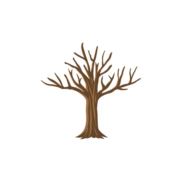 Значок Клипарта Мёртвого Дерева — стоковый вектор