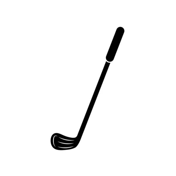 Palo Golf Icono Plantilla Diseño Ilustración Aislada — Vector de stock