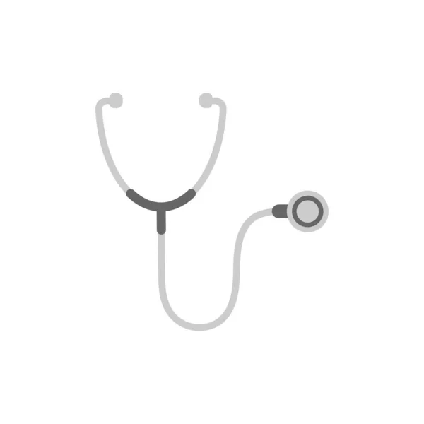 Stethoscope icon design template illustration isolated — Stock Vector