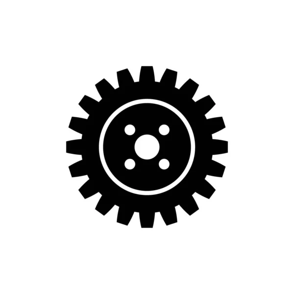 Sprocket icon 디자인 템플릿 일러스트 분리 — 스톡 벡터