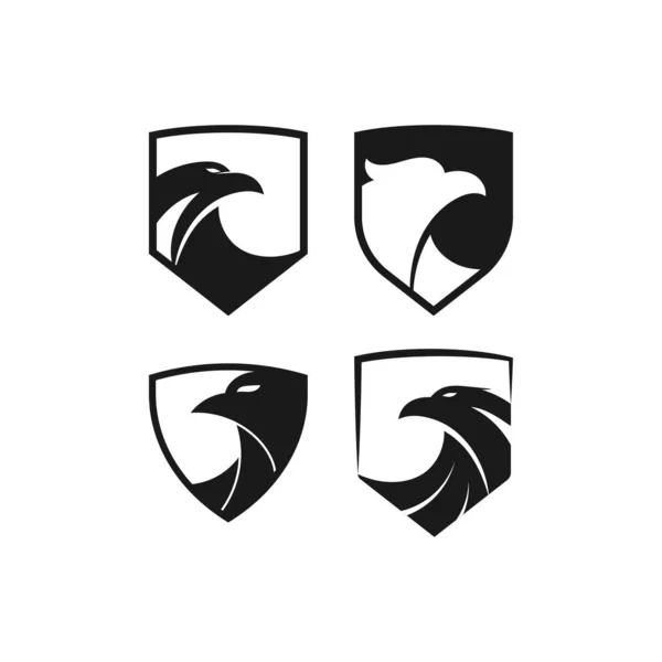 Шаблон Вектора Рисунка Логотипа Орла — стоковый вектор