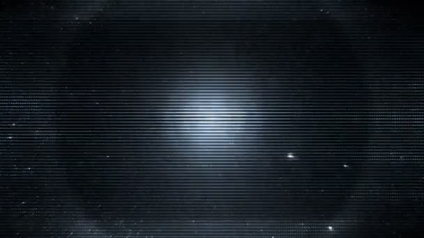 Dark Flickering Deep Space Background Loop — Vídeo de Stock