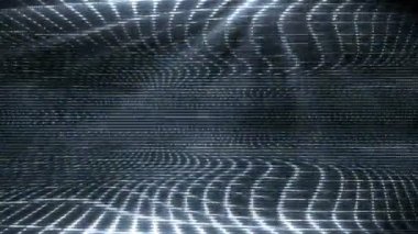 Gelecekçi Soyut Karanlık Arkaplan Döngüsü 