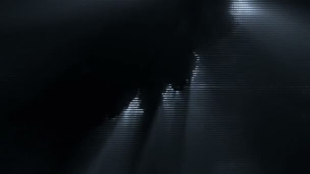 Futuriste Abstrait Sombre Fond Boucle — Video