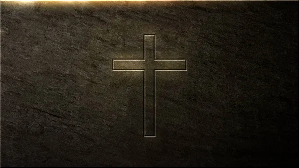 Christian Cross Texture Fond — Photo