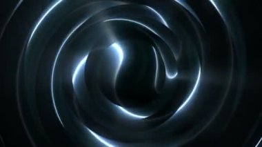 Gelecekçi Soyut Karanlık Arkaplan Döngüsü 