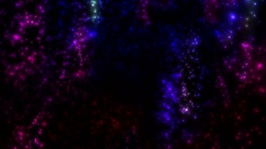 Soyut Parlayan Parçacıklar Arkaplan Döngüsü