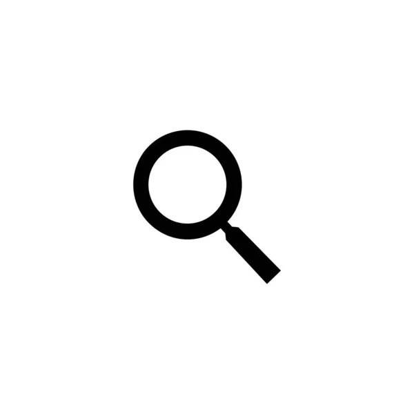 Wyszukiwanie Ikona Lupy Lub Logo Izolowane Symbol Znaku Wektor Ilustracja — Wektor stockowy