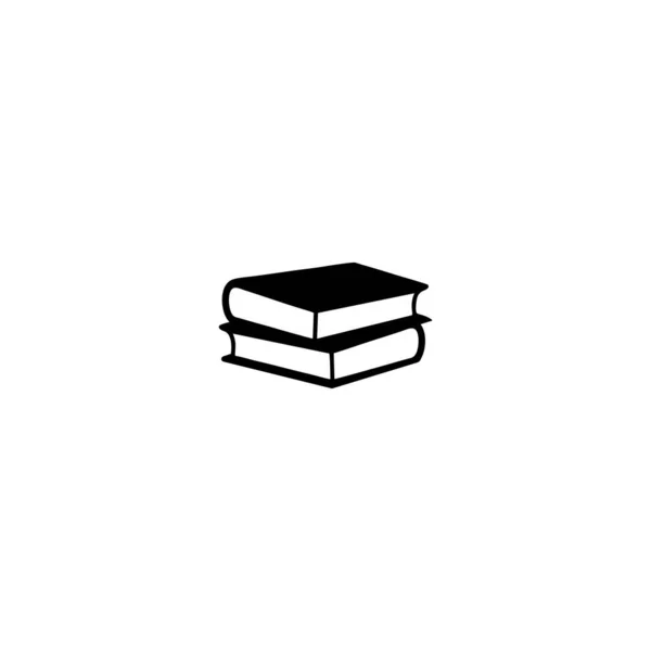 Ikona Zásobníku Knih Grafické Prvky Pro Váš Design — Stockový vektor