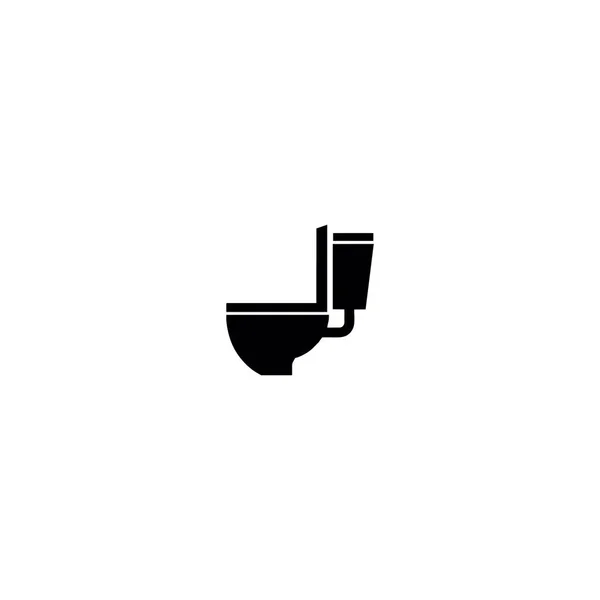 Icône Toilette Logo Isolé Signe Symbole Illustration Vectorielle Icônes Vectorielles — Image vectorielle