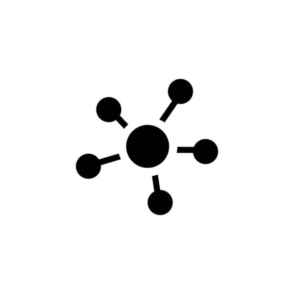 Συνδεδεμένο Εικονίδιο Λογότυπο Απομονωμένη Εικόνα Διάνυσμα Σύμβολο Συμβόλου Υψηλής Ποιότητας — Διανυσματικό Αρχείο