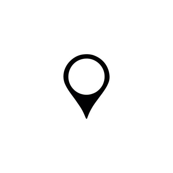 Pins Maps Gps Icon 로고외진 고품질의 스타일 아이콘 — 스톡 벡터