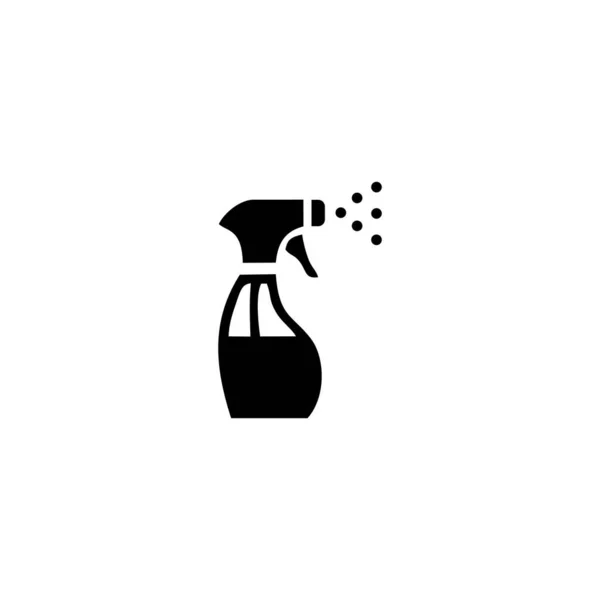 Іконка Інструменту Протирання Розпилювача Або Логотип Ізольований Знак Векторні Ілюстрації — стоковий вектор