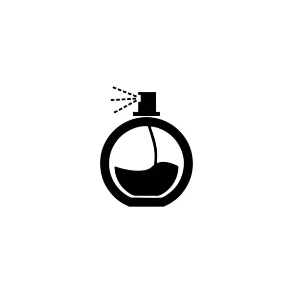 Parfum Spray Pictogram Logo Geïsoleerde Teken Symbool Vector Illustratie Hoge — Stockvector