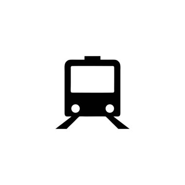 Siyah tren ikonu. Tasarımınız için grafiksel ögeler