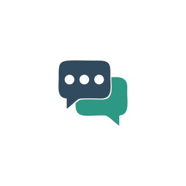 Resim konuşma balonu ikonu. Tasarımınız için grafiksel ögeler