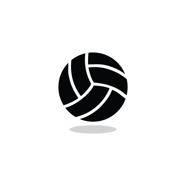 Volleybal Icoon Grafische Elementen Voor Ontwerp — Stockvector