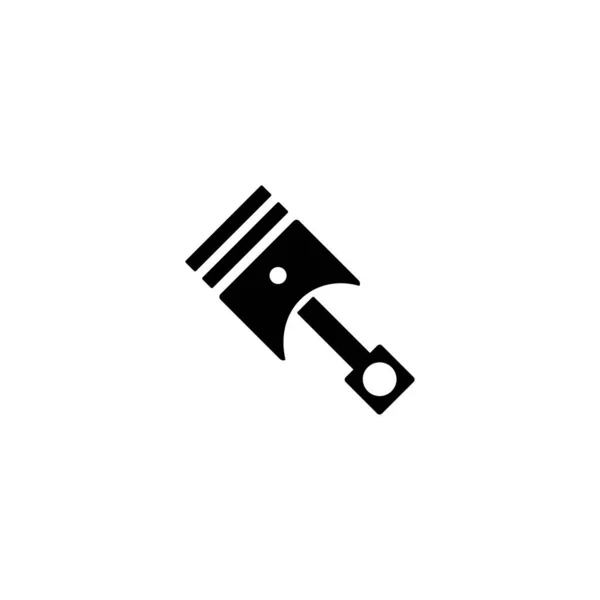 Kolv Ikon Eller Logotyp Isolerad Tecken Symbol Vektor Illustration Hög — Stock vektor