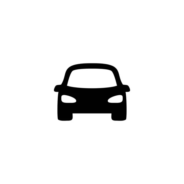 Voiture Simple Icône Vecteur Symbole Pour Web Flat Design — Image vectorielle