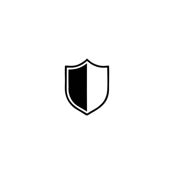Ícone Escudo Elementos Gráficos Para Seu Design —  Vetores de Stock