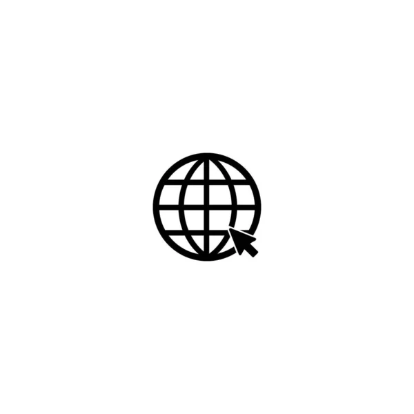 Webbplats Ikon Eller Logotyp Isolerad Tecken Symbol Vektor Illustration Hög — Stock vektor