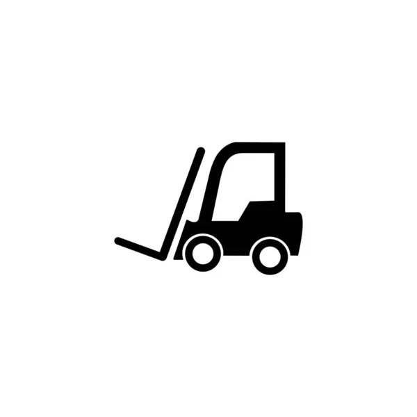 Ikona Wózka Widłowego Lub Logo Izolowane Symbol Znaku Wektor Ilustracja — Wektor stockowy