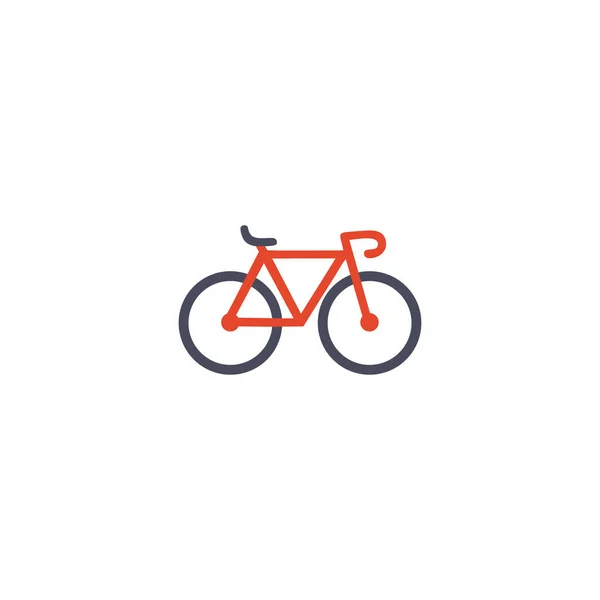 Bicicleta Carreras Vector Icono Símbolo Para Sitio Web Computadora Vector — Vector de stock