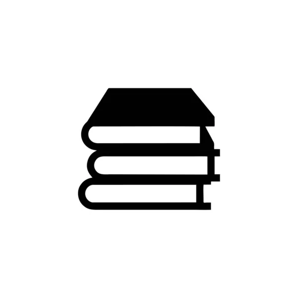 Ikona Zásobníku Knih Grafické Prvky Pro Váš Design — Stockový vektor