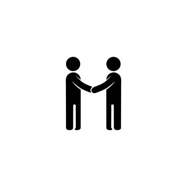 İnsan kaynakları ikon vektörü. Web sitesi Bilgisayar ve mobil vektörü sembolü